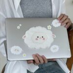 3D Plush Sheep MacBook Case
