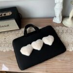 Heart Plush MacBook Sleeves Bag