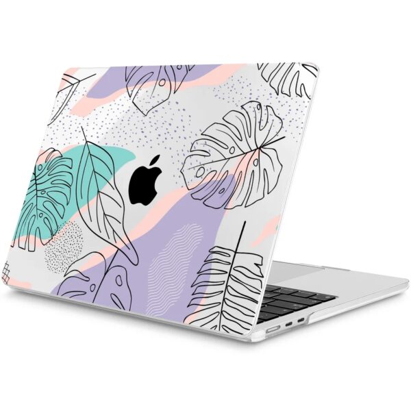 Tropical Leave Abstract MacBook Case