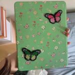 Embroidered Butterfly iPad Case