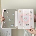 Pixel Kitty Mirror iPad Case