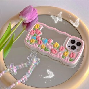 Tulip Field Mirror Case