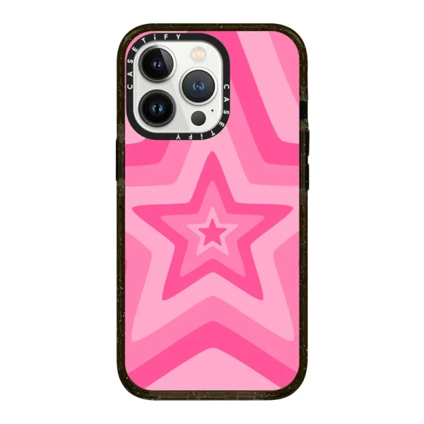 Pink Star Burst Case