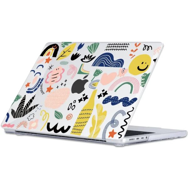 Happy Doodle MacBook Case