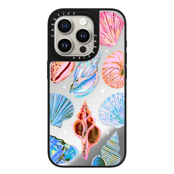 Sea Shell Mirror Case