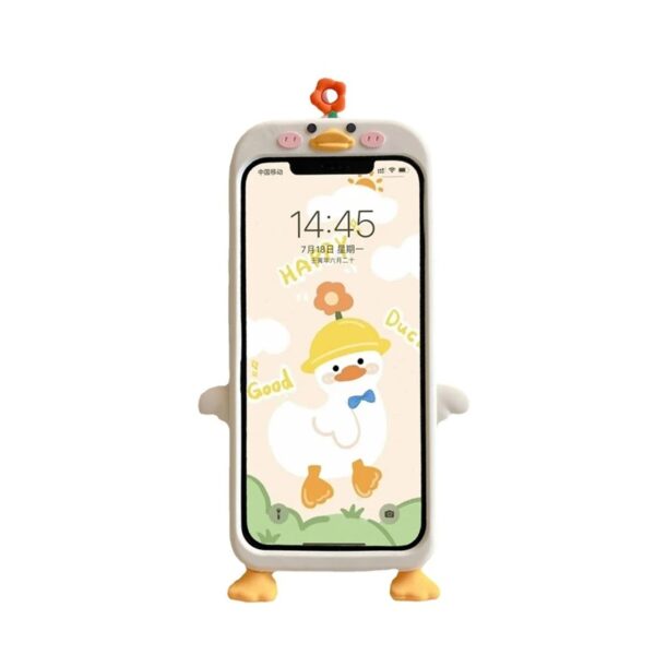 3D Duck Silicone Case