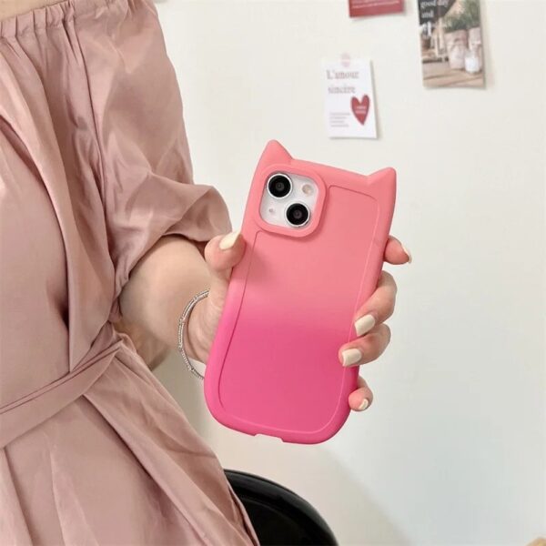 Cat Ear Protective Gradient Case - Image 5