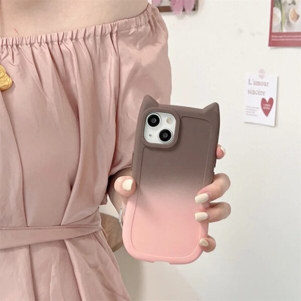 Cat Ear Protective Gradient Case - Image 4