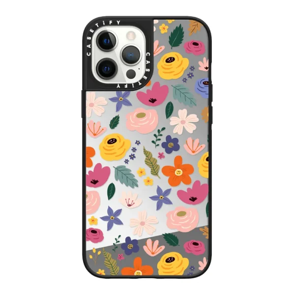 Spring Flower Mirror Case