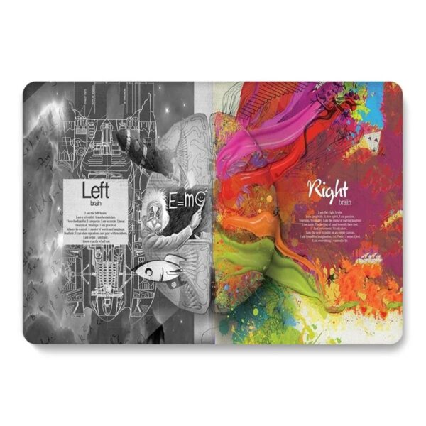 Abstract Brain MacBook Case