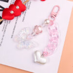 Crystal Butterfly Charm