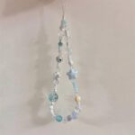 Blue Star Beaded Charm