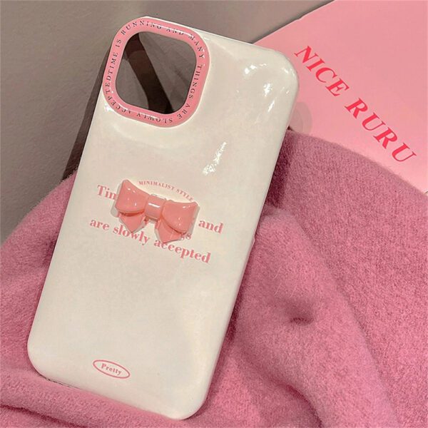 Pink Bow Knot Case