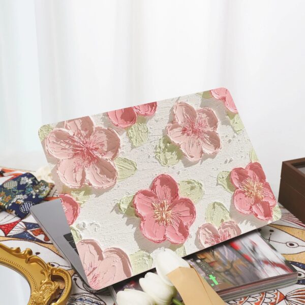 3D Floral MacBook Case