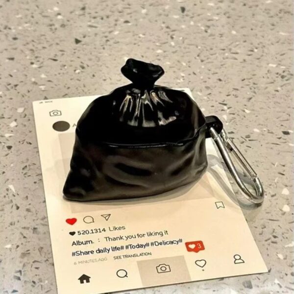 Trash Bag AirPods Case