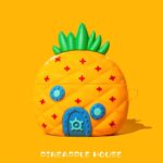 Pineapple House AirPods Case