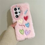 Ditsy Hearts Plush Case