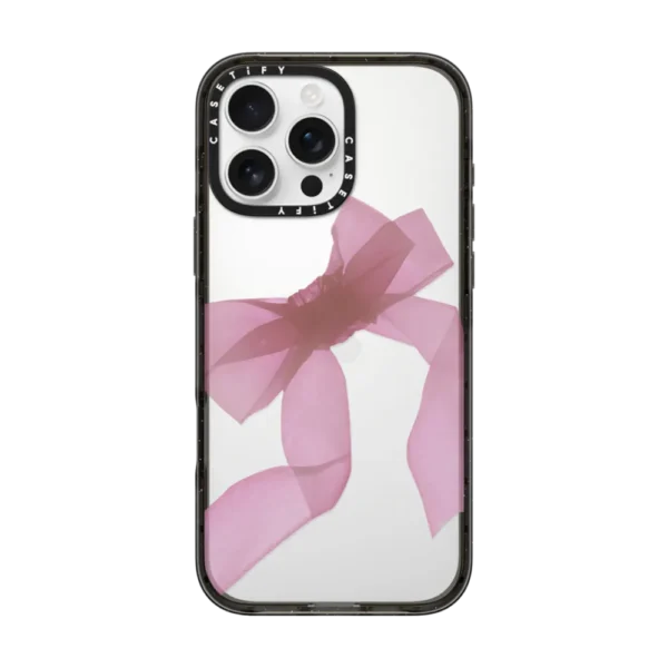 Pink Organza Ribbon Case