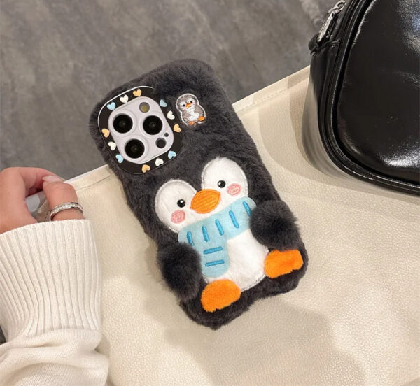 Plush Penguin Case