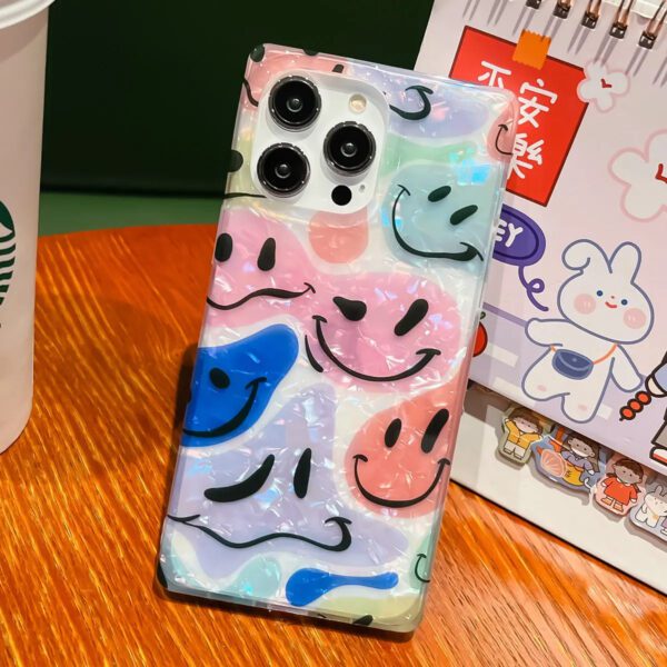 Glitter Smiley Case