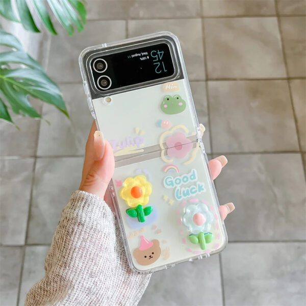 3D Floral Case