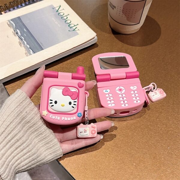 Hello Kitty Phone AirPods Case - Image 3