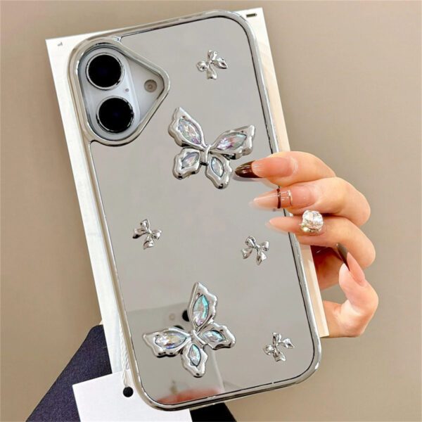 Silver Butterfly Case