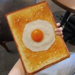 3D Egg Toast iPad Case