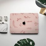Pink Floral MacBook Case