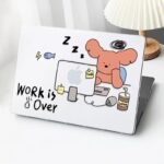 Work Is Over MacBook Case