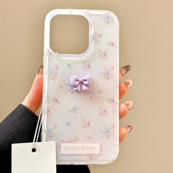 Lilac Bow Case