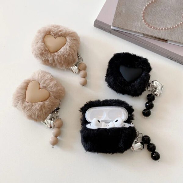 Heart Pattern AirPods Case - Image 2