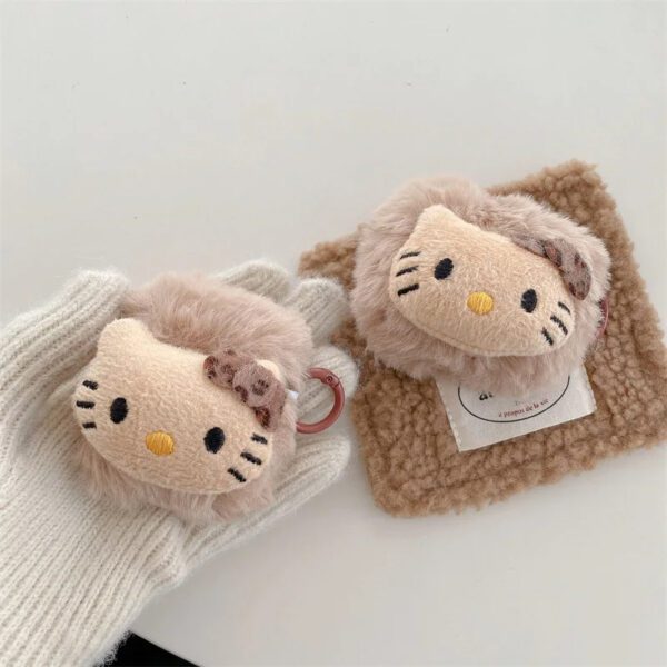 3D Plush Hello Kitty AirPods Case - Image 6