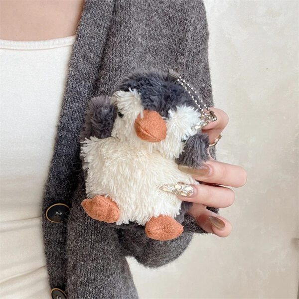 Plush Penguin AirPods Case - Image 4