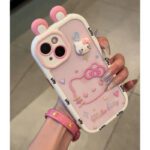 3D Hello Kitty Clear Case
