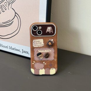 Coffee Stciker Kickstand Case