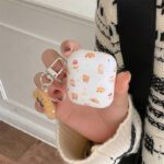 Croissant Print AirPods Case