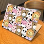 Cartoon Animal Pattern MacBook Case