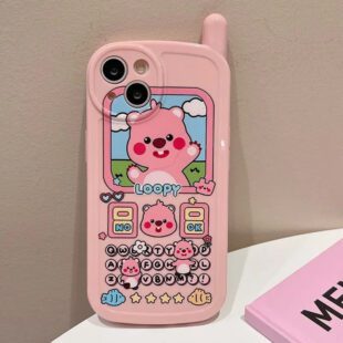 Pink Piggy Retro Case
