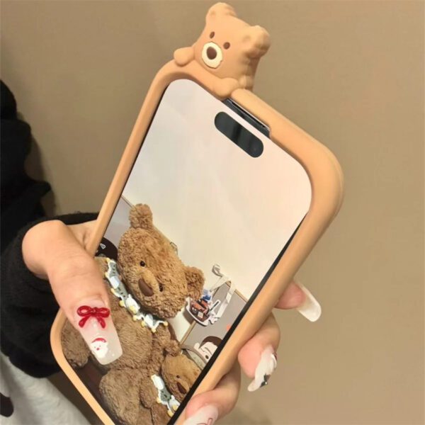 3D Bear Peek A Look Case - Image 2