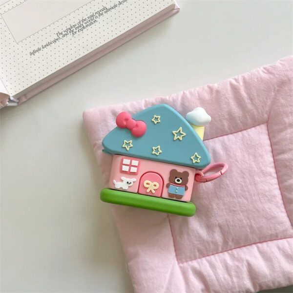 3D Bear House AirPods Case - Image 3