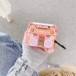 Pink Radio AirPods Case