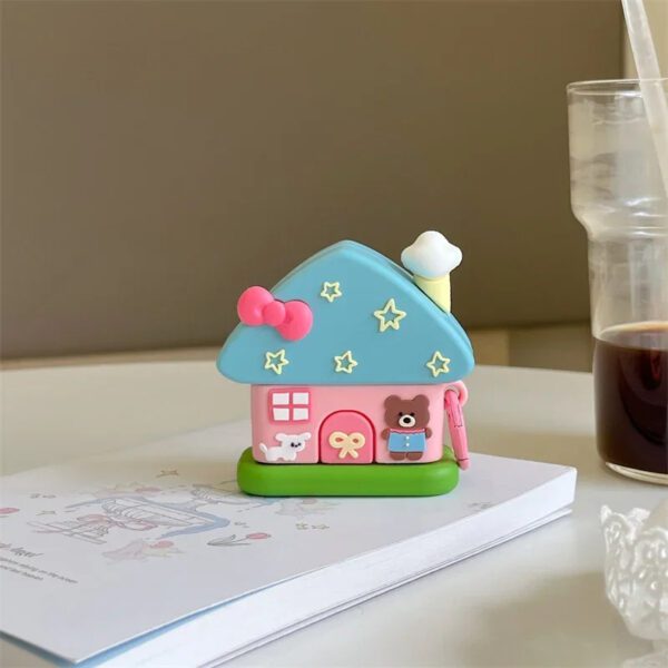 3D Bear House AirPods Case - Image 4
