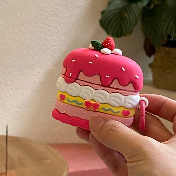 3D Birthday Cake AirPods Case - Image 4