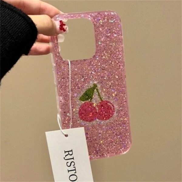 Little Cherry Glitter Case - Image 2