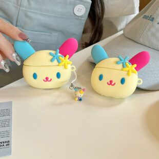 Colourful Rabbit AirPods Case