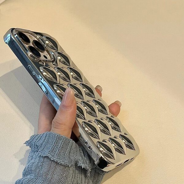 Silver Plated Mini Hearts Case - Image 3