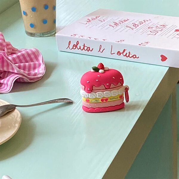 3D Birthday Cake AirPods Case - Image 5