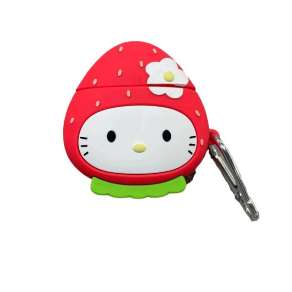 Strawberry Kitty  AirPods Case - Image 6