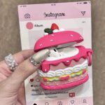 3D Birthday Cake AirPods Case